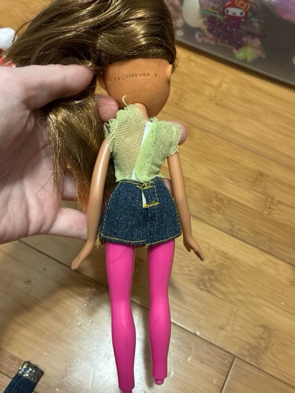 Bratz Fashion Doll in Pink and Denim Outfit